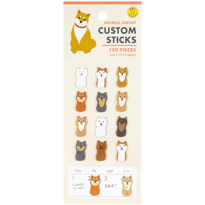 Stickers Shiba 120-pack in de groep Creëren & Hobby / Creëren / Stickers bij Voorcrea (134511)