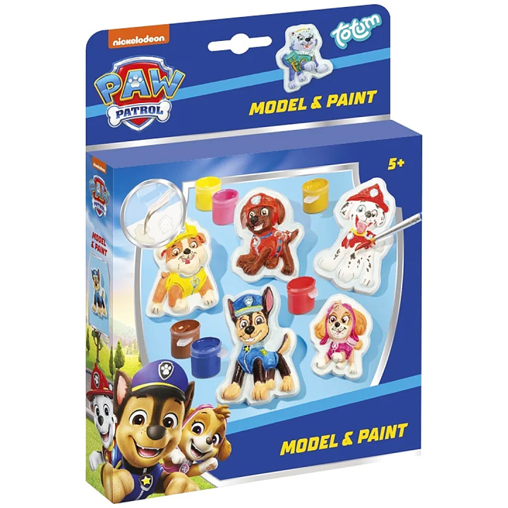 Paw Patrol figuren set + kleuren in de groep Kids / Leuk en leerzaam / Knutseldozen bij Voorcrea (134897)