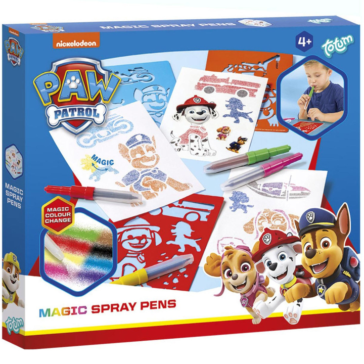 Paw Patrol Magic Spray-pennen (4 jaar+) in de groep Kids / Leuk en leerzaam / Knutseldozen bij Voorcrea (134906)