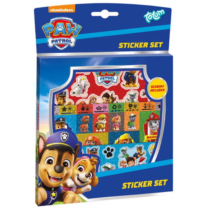 Paw Patrol Sticker-Set in de groep Kids / Leuk en leerzaam / Stickers voor kinderen bij Voorcrea (134919)