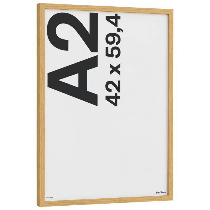 Eikenhouten lijst 42x59,4 A2 in de groep Creëren & Hobby / Organiseren / Lijsten / Eikenhouten lijsten bij Voorcrea (135063)