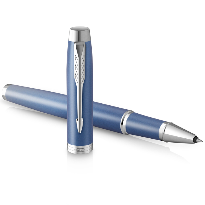 IM Rituals Blue/Chrome Rollerball in de groep Pennen / Fine Writing / Rollerball bij Voorcrea (135481)