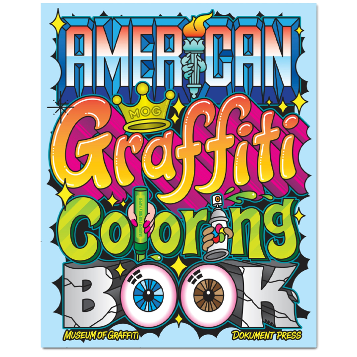American Graffiti Coloring Book in de groep Creëren & Hobby / Boeken / Kleurboeken voor volwassenen bij Voorcrea (135491)