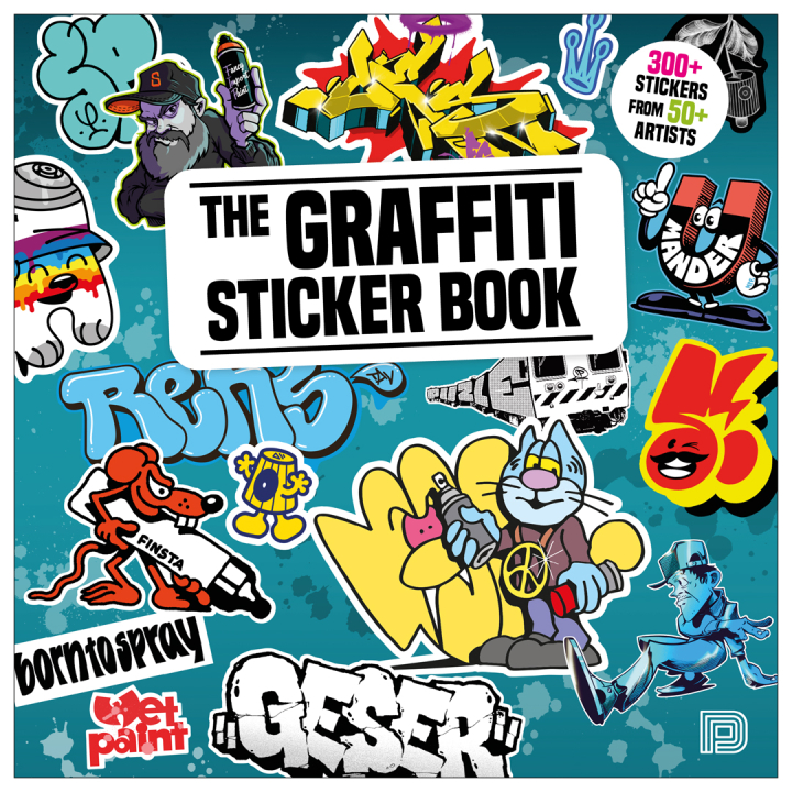 The Graffiti Sticker Book: 300+ stickers in de groep Creëren & Hobby / Creëren / Stickers bij Voorcrea (135495)