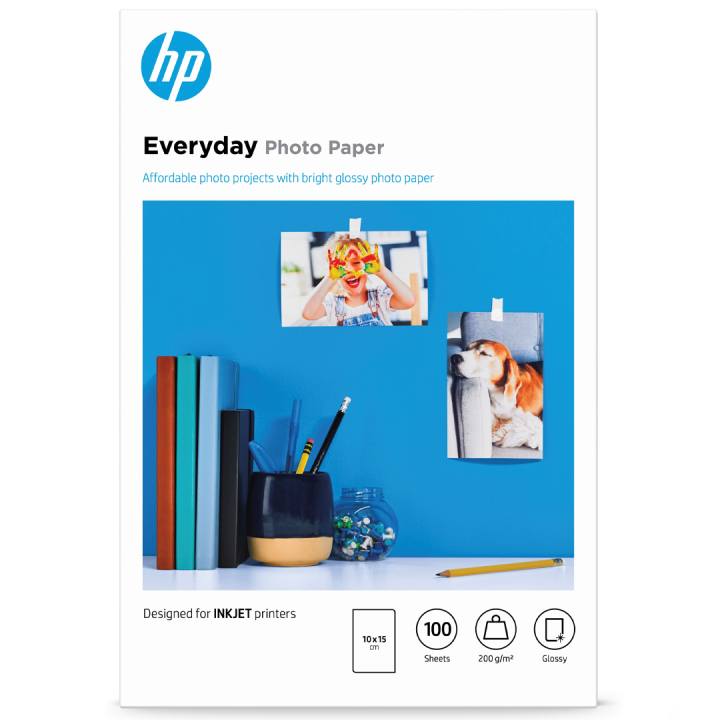 Everyday Glossy Fotopapier 10x15 cm 100 stuks 200g in de groep Creëren & Hobby / Organiseren / Fotopapier bij Voorcrea (135551)