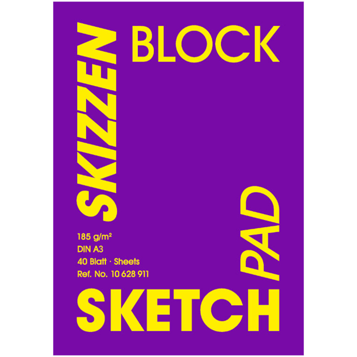 Sketch Pad A3 185g in de groep Papier & Blokken / Tekenblokken / Teken- en schetsblokken bij Voorcrea (135564)