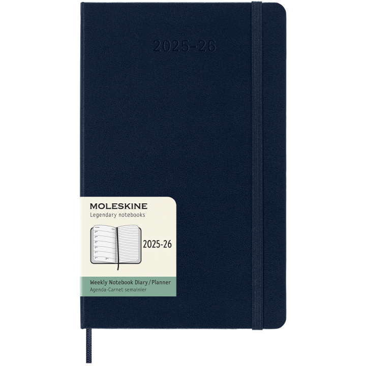 Kalender 18M WeekNote Soft Cover Pocket Sapphire Blue in de groep Kundsegment / Kundsegment Office & Planning bij Voorcrea (135598)