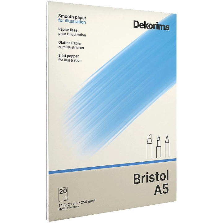 Bristol Paper A5 in de groep Papier & Blokken / Tekenblokken / Teken- en schetsblokken bij Voorcrea (135672)