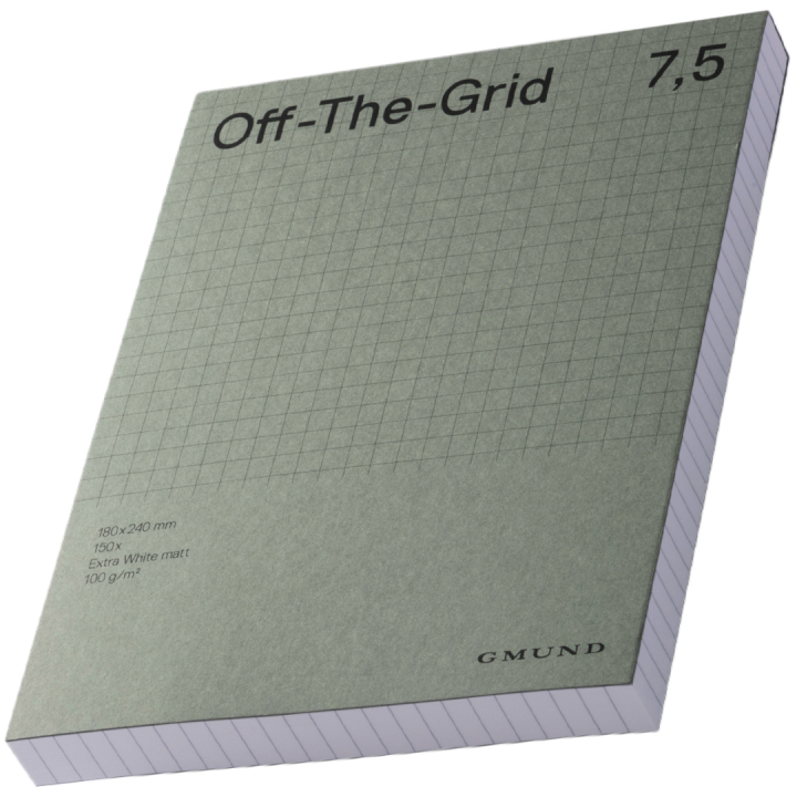 Off-The-Grid 7,5 - Forest in de groep Papier & Blokken / Schrijven en noteren / Schrijfblokken en schriften bij Voorcrea (135784)