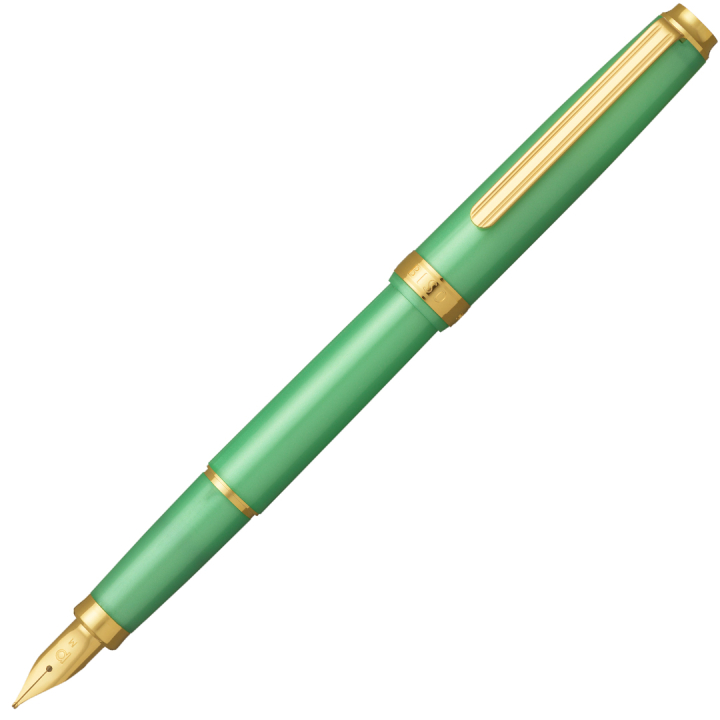 BISO Vulpen Sparkle Mint Green in de groep Pennen / Fine Writing / Vulpennen bij Voorcrea (136075_r)