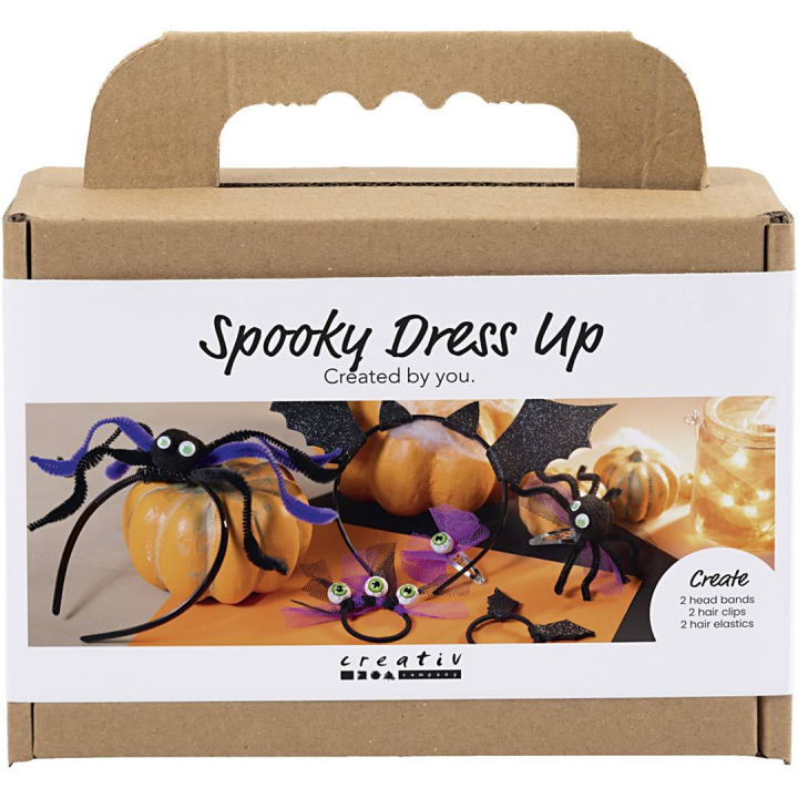 DIY-set Halloween Haaraccessoires in de groep Creëren & Hobby / Feestdagen en seizoenen / Halloween bij Voorcrea (136212)