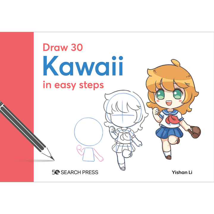 Draw 30: Kawaii in de groep Creëren & Hobby / Boeken / Instructieboeken bij Voorcrea (136323)
