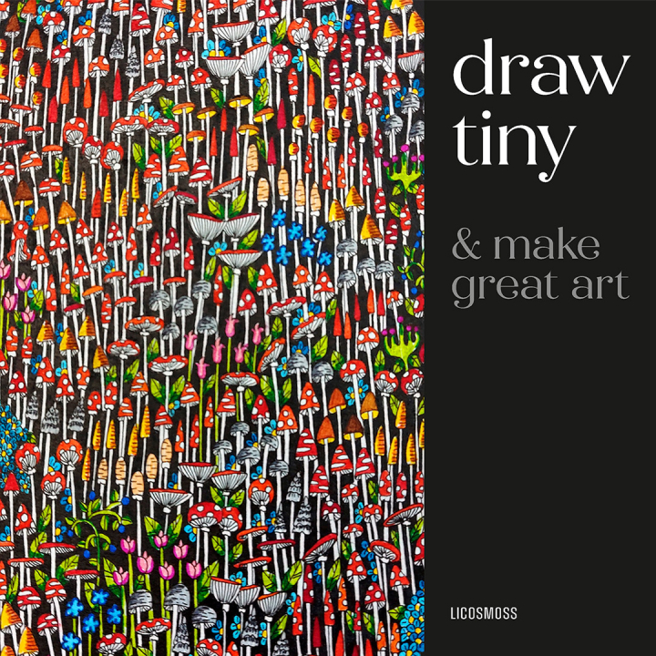 Draw Tiny & Make Great Art in de groep Creëren & Hobby / Boeken / Inspiratieboeken bij Voorcrea (136335)