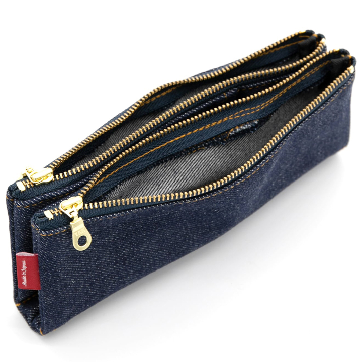 Pennenetui Okayama Denim in de groep Pennen / Accessoires voor pennen / Etuis en hoezen bij Voorcrea (136429)