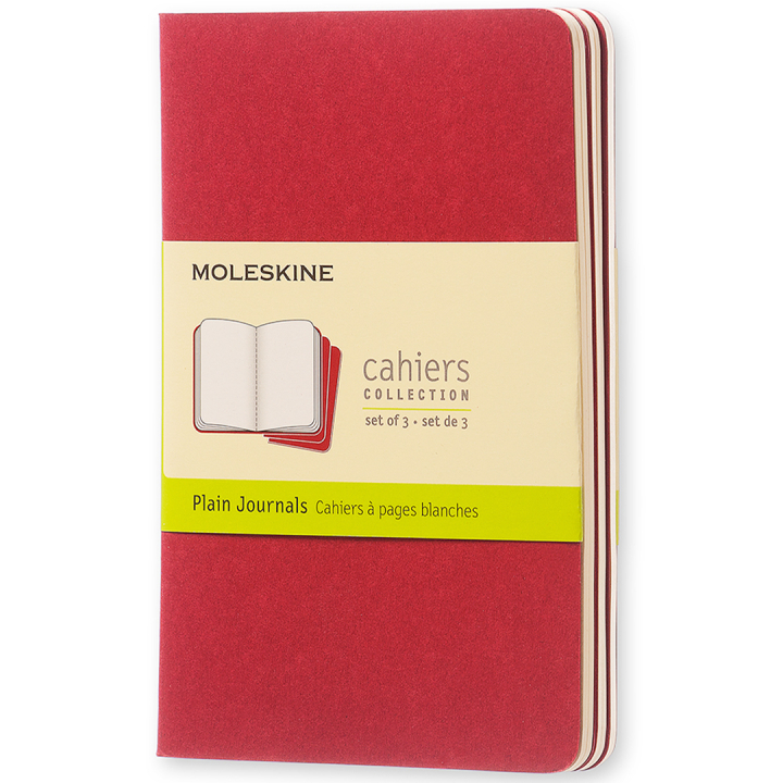 Cahier Notebook Pocket Red Ongelinieerd in de groep Papier & Blokken / Schrijven en noteren / Notitieboeken bij Voorcrea (136811)
