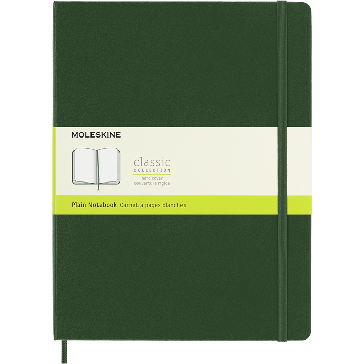 Classic Hard Cover Notebook XL Myrtle Green in de groep Papier & Blokken / Schrijven en noteren / Notitieboeken bij Voorcrea (136841_r)