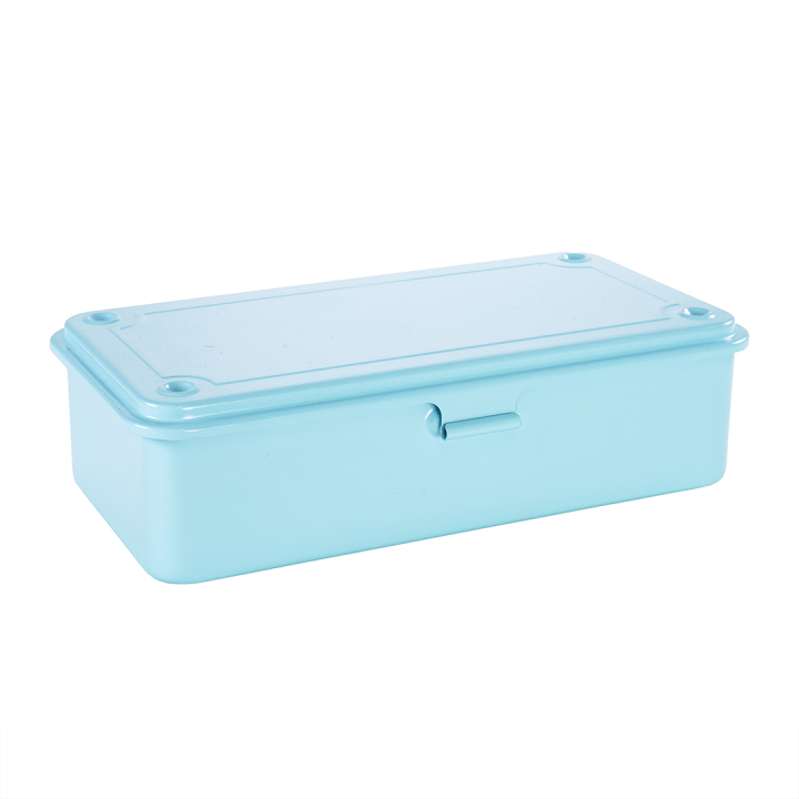 T190 Trunk Shape Toolbox Light Blue in de groep Creëren & Hobby / Organiseren / Opbergdozen bij Voorcrea (136955)