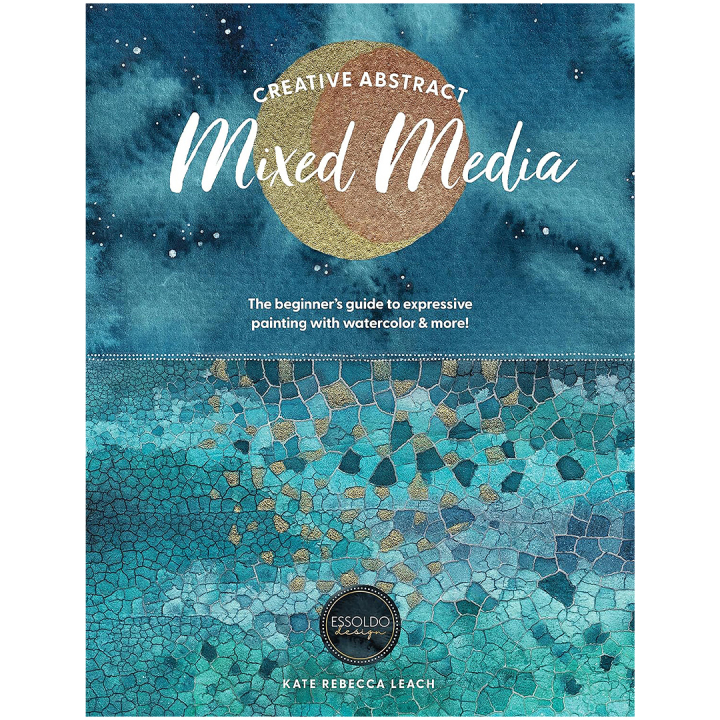 Creative Abstract Mixed Media in de groep Creëren & Hobby / Boeken / Inspiratieboeken bij Voorcrea (137170)