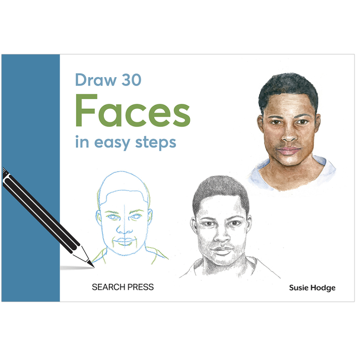 Draw 30: Faces in de groep Creëren & Hobby / Boeken / Instructieboeken bij Voorcrea (137214)
