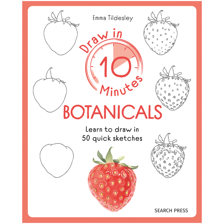 Draw in 10 Minutes: Botanicals in de groep Creëren & Hobby / Boeken / Instructieboeken bij Voorcrea (137219)