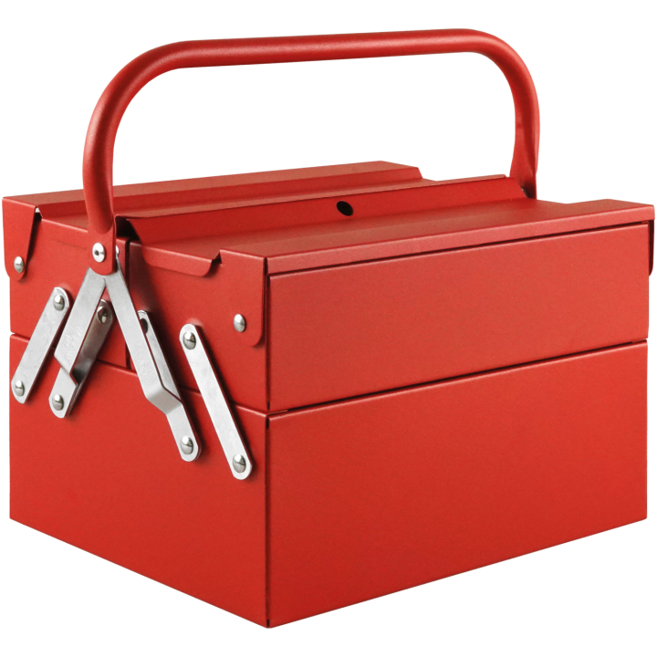 Toolbox Atena Red in de groep Creëren & Hobby / Organiseren / Opbergdozen bij Voorcrea (137543)