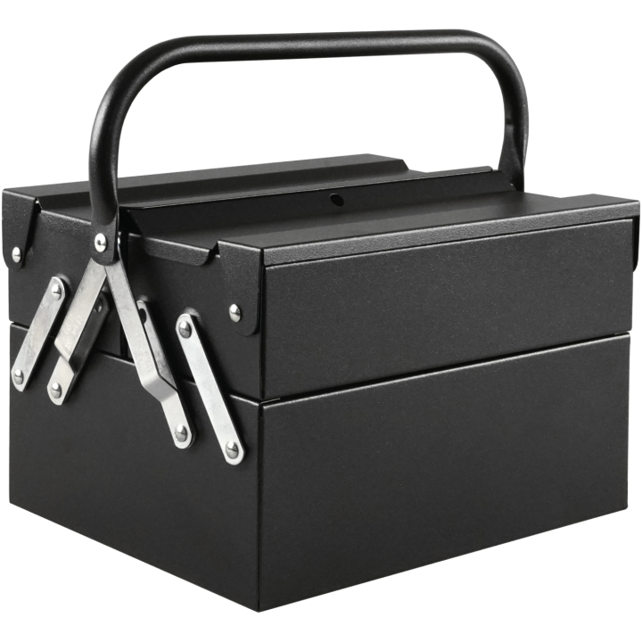 Toolbox Atena Black in de groep Creëren & Hobby / Organiseren / Opbergdozen bij Voorcrea (137545)