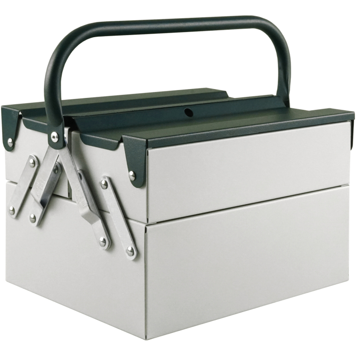 Toolbox Atena Grey/Green in de groep Creëren & Hobby / Organiseren / Opbergdozen bij Voorcrea (137546)