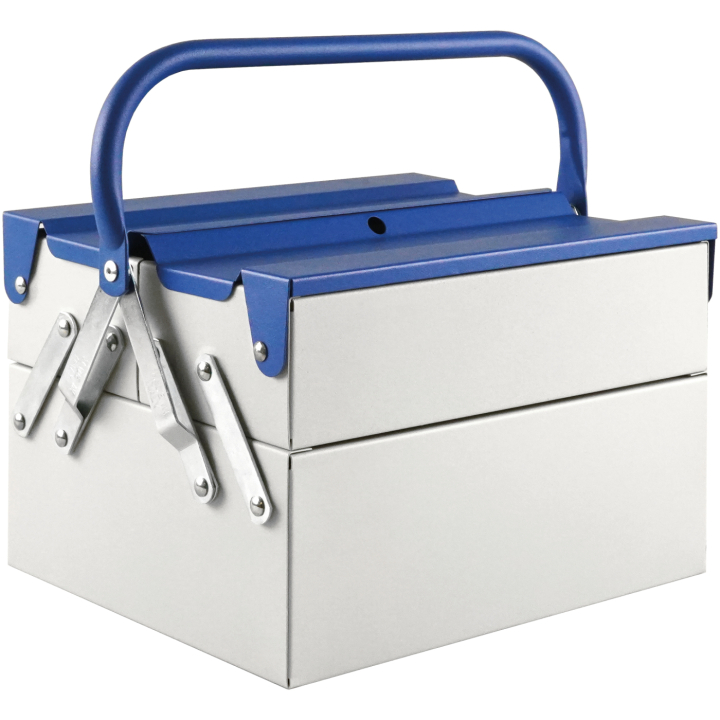 Toolbox Atena Grey/Blue in de groep Creëren & Hobby / Organiseren / Opbergdozen bij Voorcrea (137548)