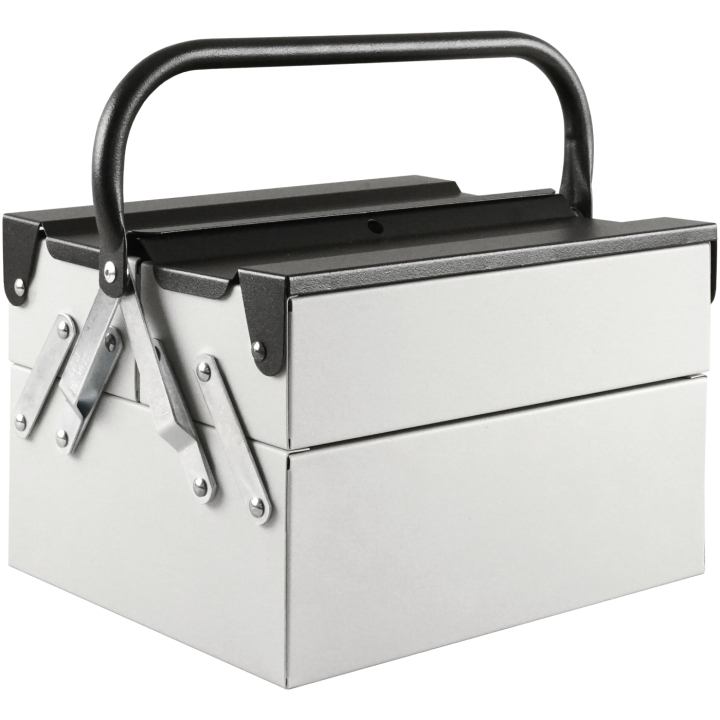Toolbox Atena Grey/Black in de groep Creëren & Hobby / Organiseren / Opbergdozen bij Voorcrea (137549)
