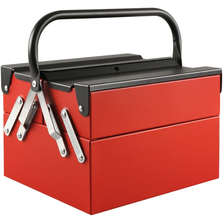 Toolbox Atena Red/Black in de groep Creëren & Hobby / Organiseren / Opbergdozen bij Voorcrea (137550)
