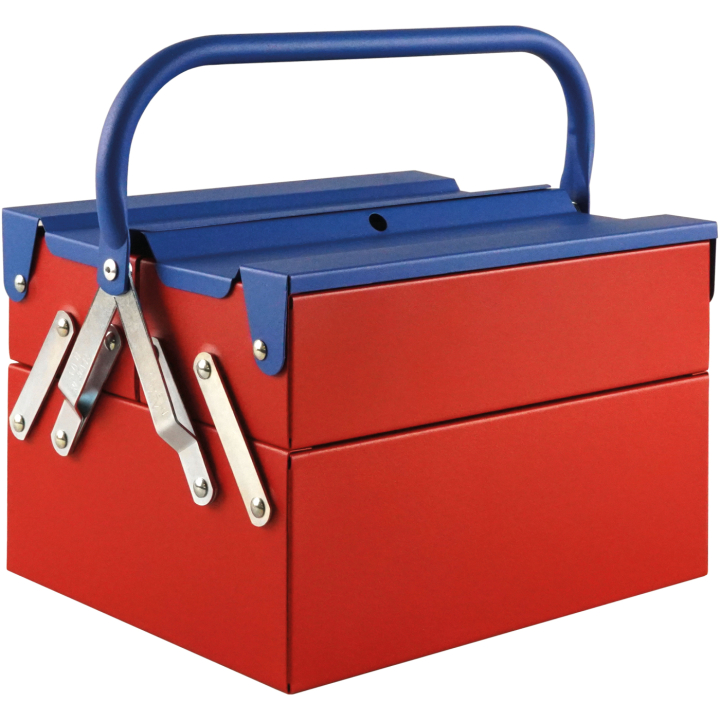 Toolbox Atena Red/Blue in de groep Creëren & Hobby / Organiseren / Opbergdozen bij Voorcrea (137552)
