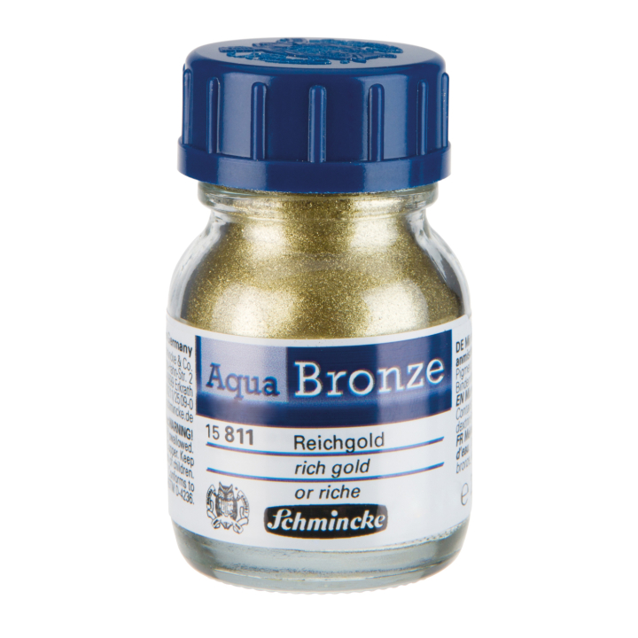 Aqua Bronze Rich Gold in de groep Kunstenaarsmateriaal / Kunstenaarsverf / Pigment bij Voorcrea (137817)