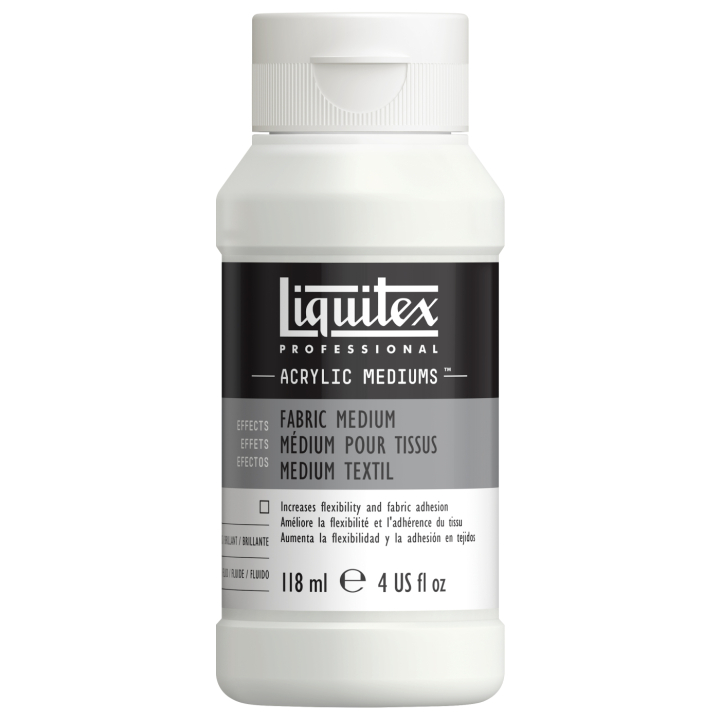Acrylmedium voor textiel 118 ml in de groep Kunstenaarsmateriaal / Schildermedia en vernis / Acrylmedium bij Voorcrea (137868)