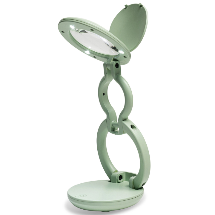YoYo Magnifier Sage Green in de groep Creëren & Hobby / Hobbytoebehoren / Verlichting bij Voorcrea (137930)