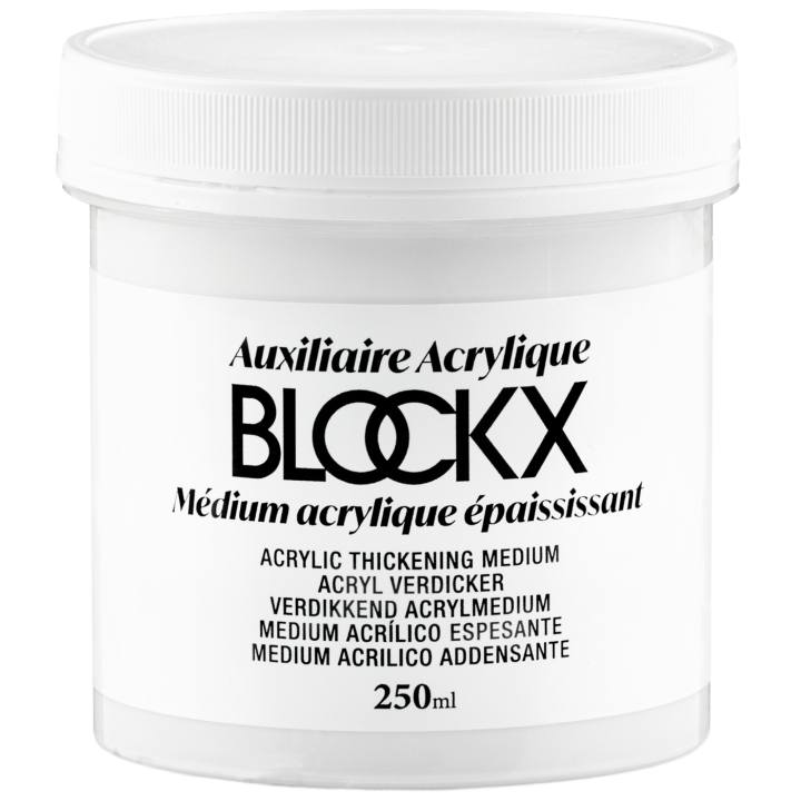 Acrylic Thickening Medium 250 ml in de groep Kunstenaarsmateriaal / Schildermedia en vernis / Acrylmedium bij Voorcrea (137947)