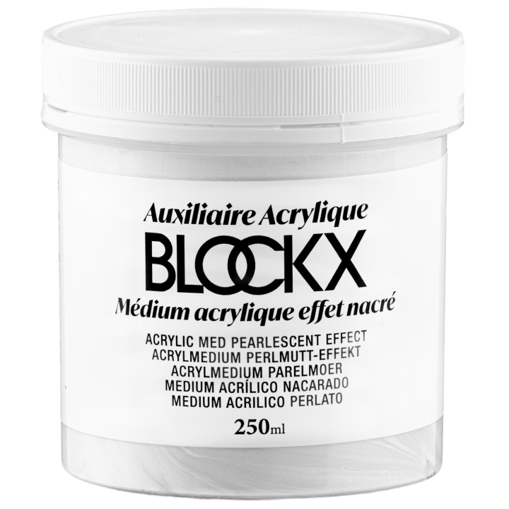 Acrylic Pearlescent Effect Medium 250 ml in de groep Kunstenaarsmateriaal / Schildermedia en vernis / Acrylmedium bij Voorcrea (137951)