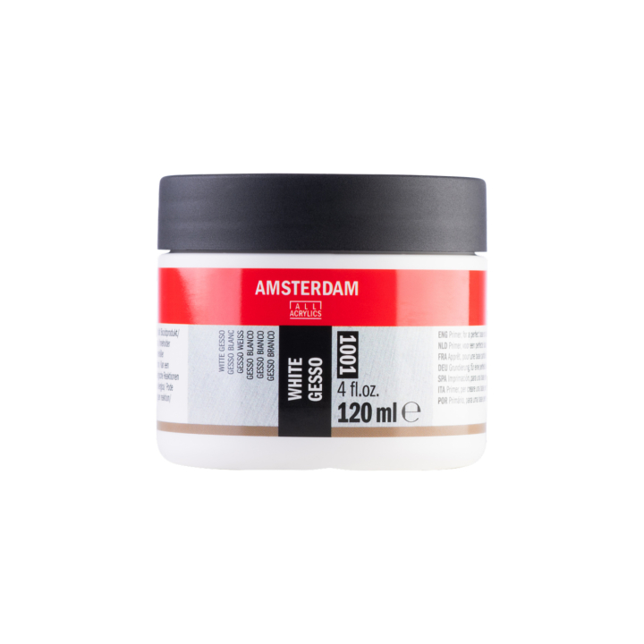 White gesso 1001 120 ml in de groep Kunstenaarsmateriaal / Schildermedia en vernis / Gesso en primer bij Voorcrea (137980)