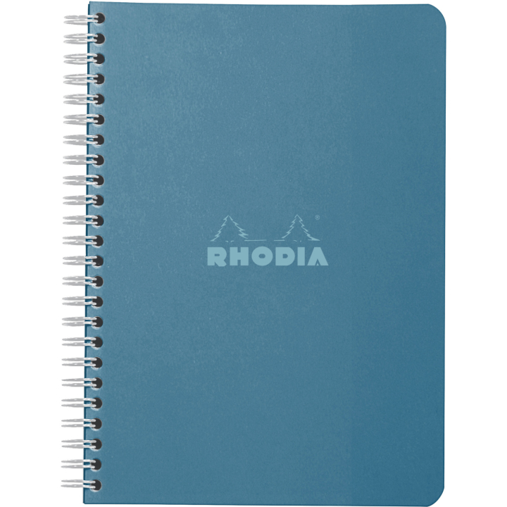 Notebook Spiral Peacock A5 Gelinieerd in de groep Papier & Blokken / Schrijven en noteren / Schrijfblokken en schriften bij Voorcrea (138104)