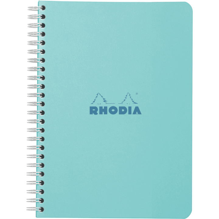 Notebook Spiral Azure A5 Gelinieerd in de groep Papier & Blokken / Schrijven en noteren / Schrijfblokken en schriften bij Voorcrea (138110)