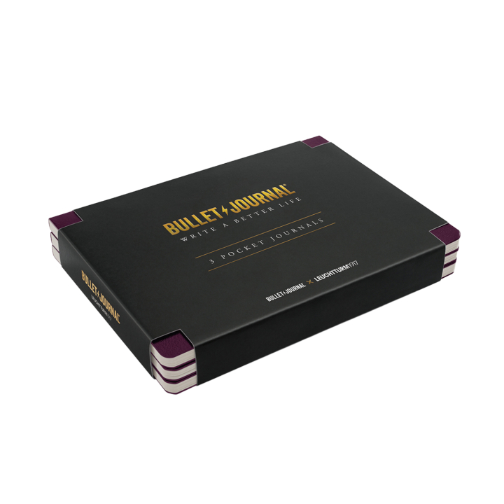 Bullet Journal Pocket 3-pack Purple26 in de groep Creëren & Hobby / Techniken / Bullet journaling bij Voorcrea (138172)