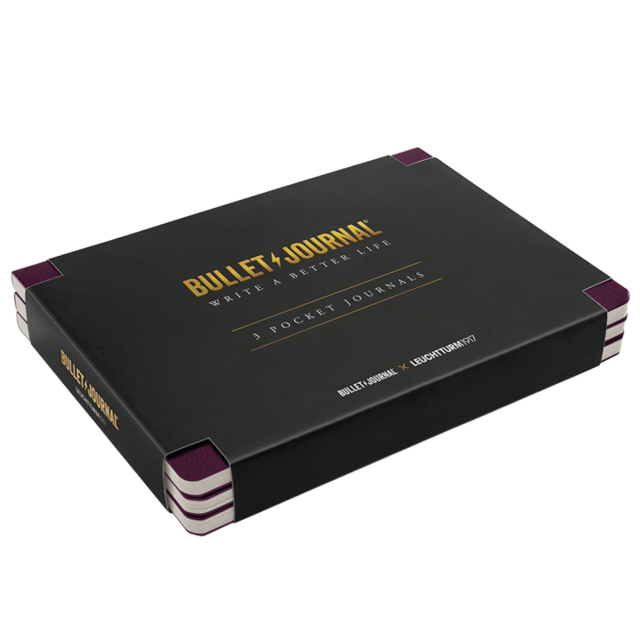 Bullet Journal Pocket 3-pack Purple26 in de groep Creëren & Hobby / Techniken / Bullet journaling bij Voorcrea (138172)