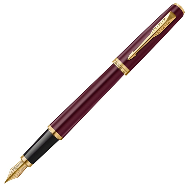 Meridian Red/Gold Vulpen in de groep Pennen / Fine Writing / Luxe pennen bij Voorcrea (138315_r)