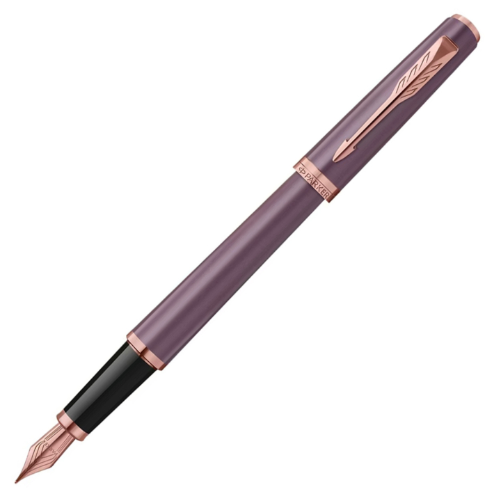 Meridian Purple/Pink Gold Vulpen in de groep Pennen / Fine Writing / Luxe pennen bij Voorcrea (138319_r)