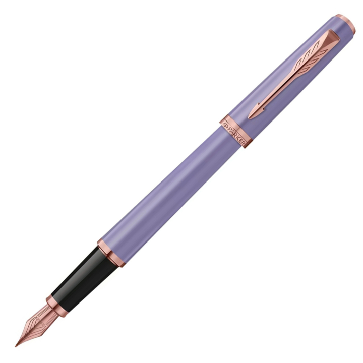 Meridian Lilac/Pink Gold Vulpen in de groep Pennen / Fine Writing / Luxe pennen bij Voorcrea (138323_r)
