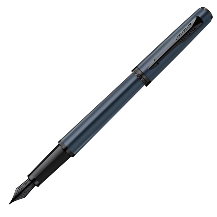 Meridian Blue/Black Vulpen in de groep Pennen / Fine Writing / Luxe pennen bij Voorcrea (138335_r)
