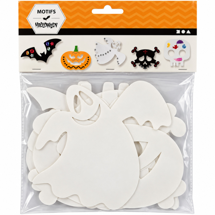 Papieren figuren Halloween 16-delige set in de groep Kids / Feestdagen / seizoen voor kinderen / Kinder Halloween bij Voorcrea (138372)