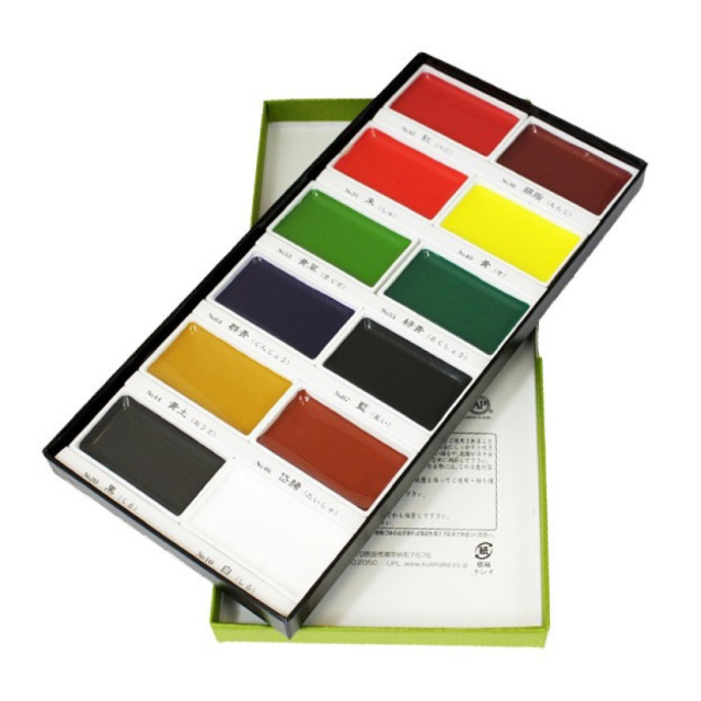 Gansai Tambi Aquarel 12-set