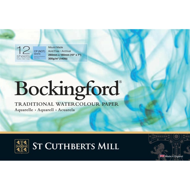 Bockingford Aquarelblok CP/NOT 300g 26x18cm