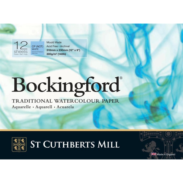 Bockingford Aquarelblok CP/NOT 300g 31x23cm