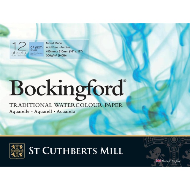 Bockingford Aquarelblok CP/NOT 300g 41x31cm